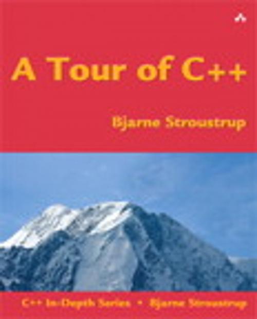 Cover of the book A Tour of C++ by Bjarne Stroustrup, Pearson Education