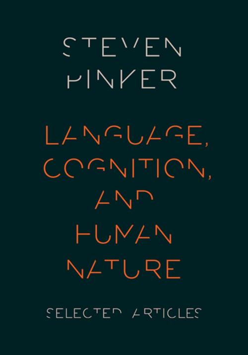Cover of the book Language, Cognition, and Human Nature by Steven Pinker, Oxford University Press