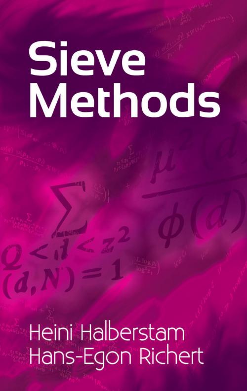 Cover of the book Sieve Methods by Heine Halberstam, Hans Egon Richert, Dover Publications