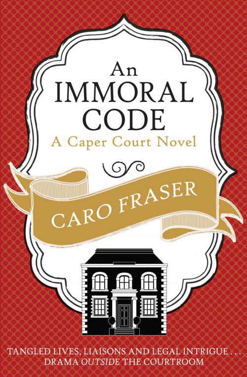 Cover of the book An Immoral Code by Caro Fraser, Allison & Busby