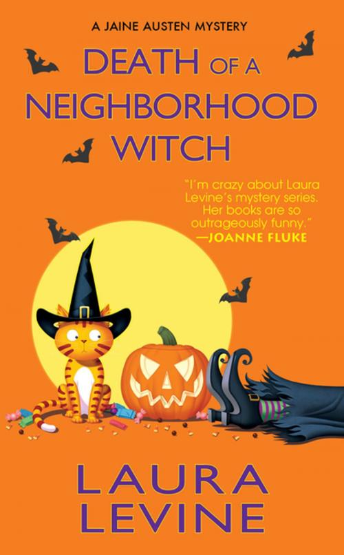 Cover of the book Death of a Neighborhood Witch by Laura Levine, Kensington Books