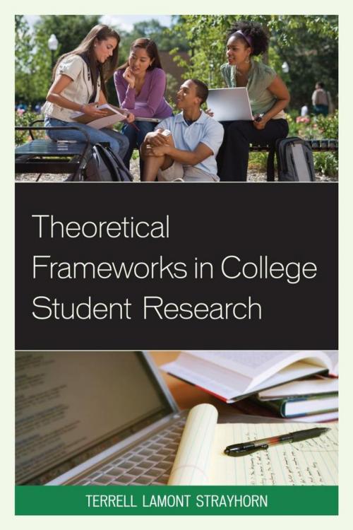 Cover of the book Theoretical Frameworks in College Student Research by Terrell Lamont Strayhorn, UPA