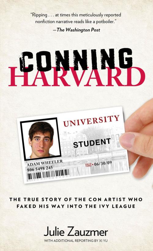 Cover of the book Conning Harvard by Julie Zauzmer, Xi Yu, Lyons Press