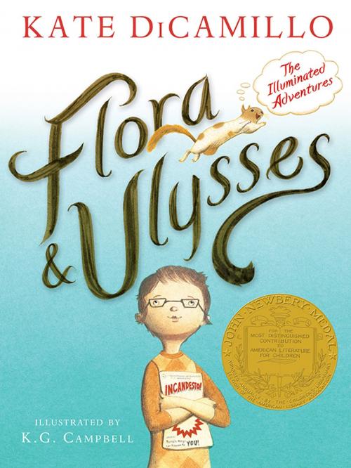 Cover of the book Flora & Ulysses by Kate DiCamillo, Candlewick Press