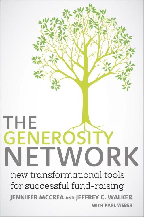 Cover of the book The Generosity Network by Jennifer McCrea, Jeffrey C. Walker, Karl Weber, Potter/Ten Speed/Harmony/Rodale