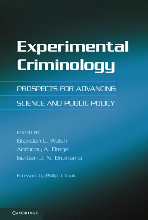 Cover of the book Experimental Criminology by , Cambridge University Press