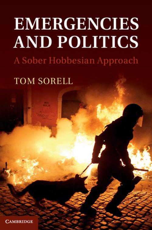 Cover of the book Emergencies and Politics by Tom Sorell, Cambridge University Press