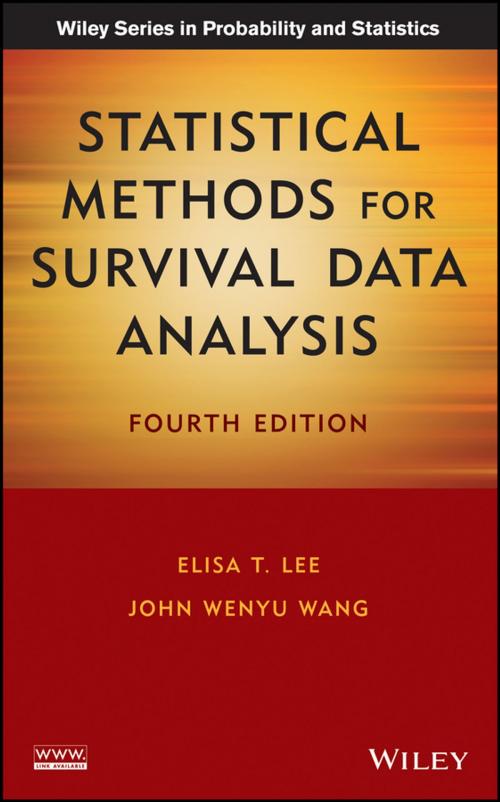 Cover of the book Statistical Methods for Survival Data Analysis by Elisa T. Lee, John Wenyu Wang, Wiley