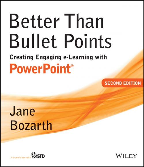 Cover of the book Better Than Bullet Points by Jane Bozarth, Wiley