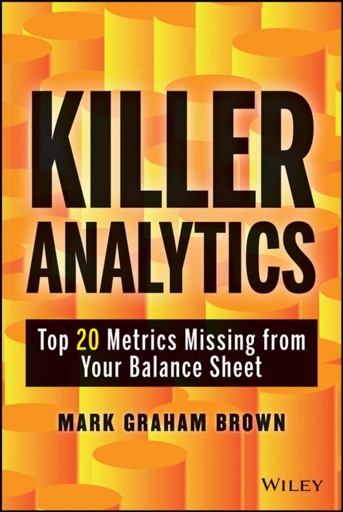 Cover of the book Killer Analytics by Mark Graham Brown, Wiley