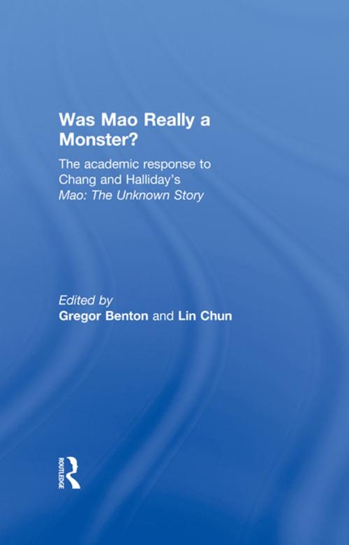 Cover of the book Was Mao Really a Monster? by , Taylor and Francis