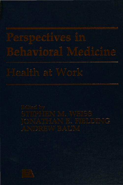 Cover of the book Health at Work by , Taylor and Francis