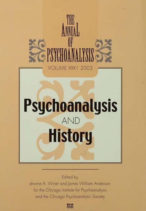 Cover of the book The Annual of Psychoanalysis, V. 31 by , Taylor and Francis
