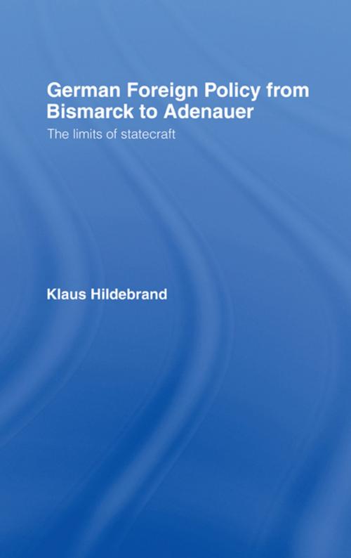 Cover of the book German Foreign Policy by Klaus Hilderbrand, Taylor and Francis