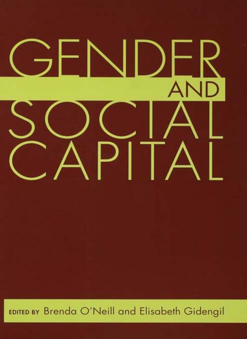 Cover of the book Gender and Social Capital by , Taylor and Francis