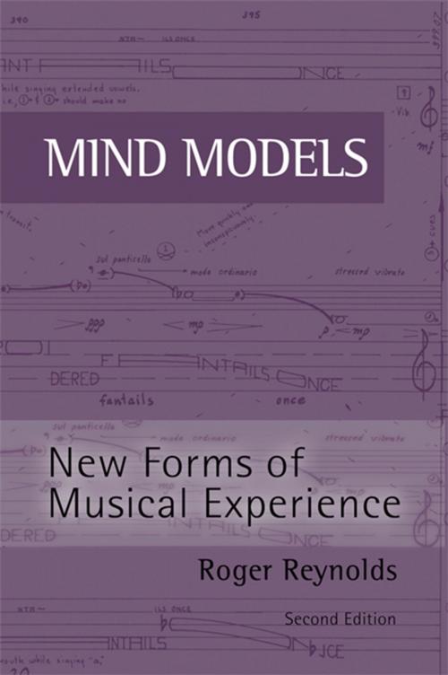 Cover of the book Mind Models by Roger Reynolds, Taylor and Francis