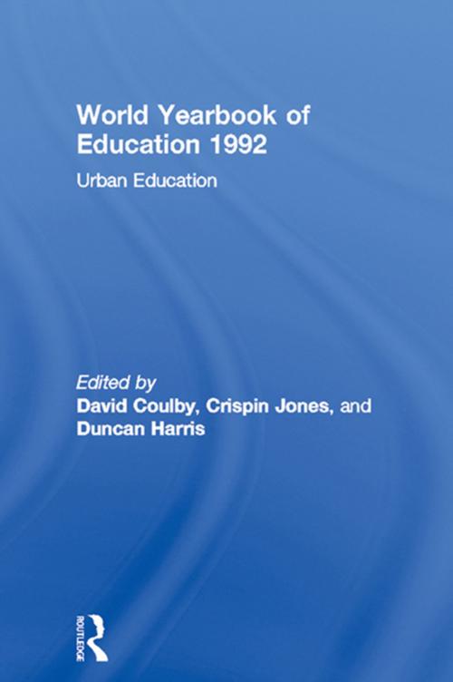 Cover of the book World Yearbook of Education 1992 by , Taylor and Francis