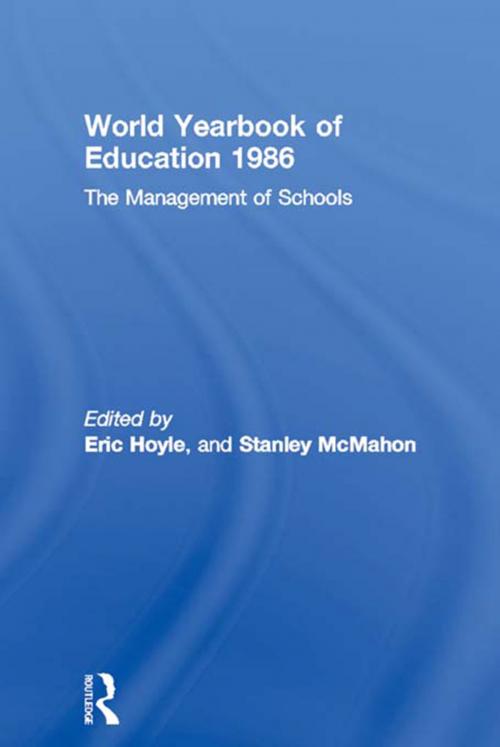 Cover of the book World Yearbook of Education 1986 by , Taylor and Francis