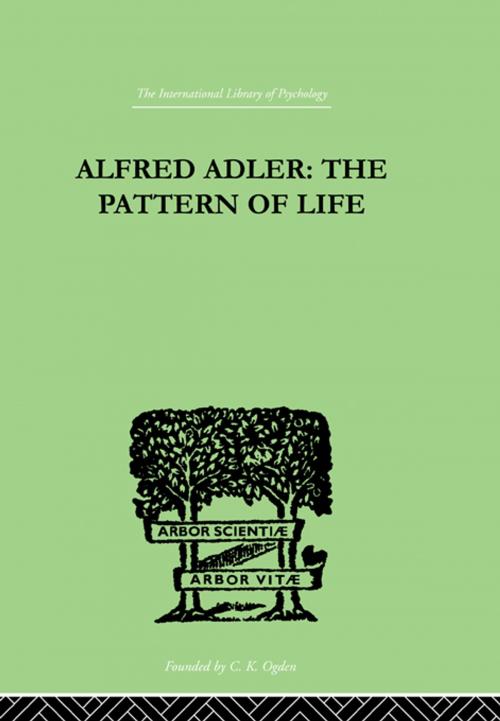 Cover of the book Alfred Adler by W. Beran Wolfe, Taylor and Francis