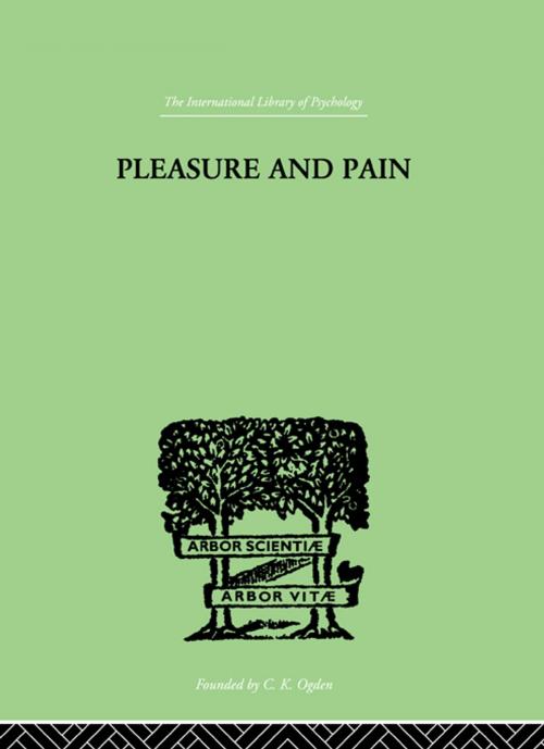 Cover of the book Pleasure And Pain by Bousfield, Paul, Taylor and Francis