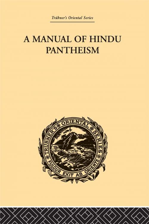 Cover of the book A Manual of Hindu Pantheism by G.A. Jacob, Taylor and Francis