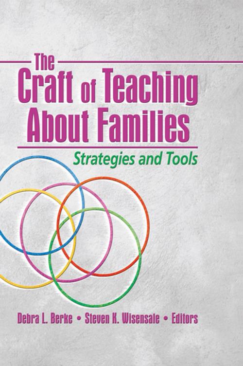 Cover of the book The Craft of Teaching About Families by , Taylor and Francis