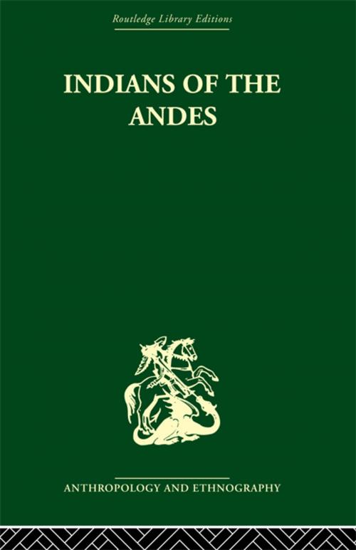 Cover of the book Indians of the Andes by Harold Osborne, Taylor and Francis
