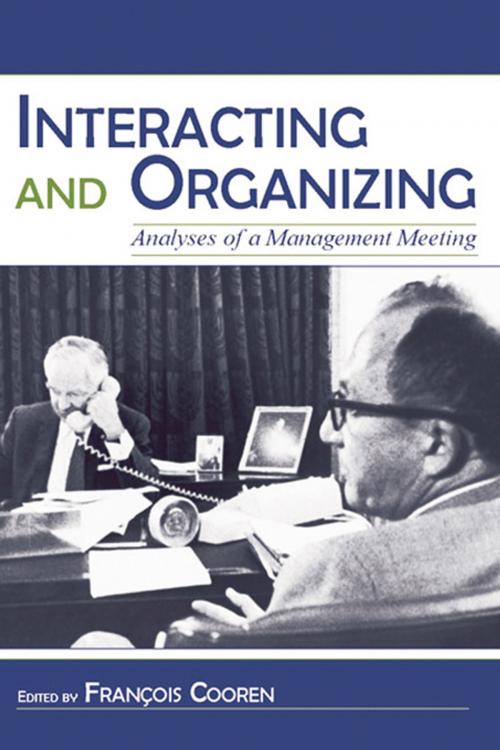 Cover of the book Interacting and Organizing by , Taylor and Francis