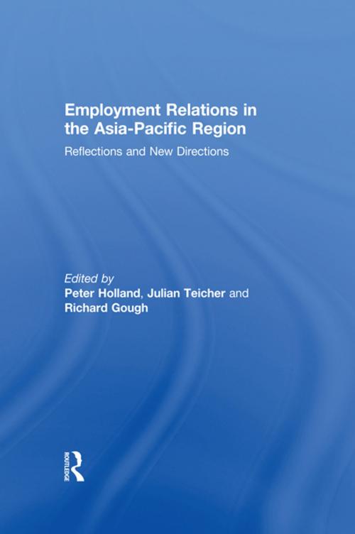 Cover of the book Employment Relations in the Asia-Pacific Region by , Taylor and Francis