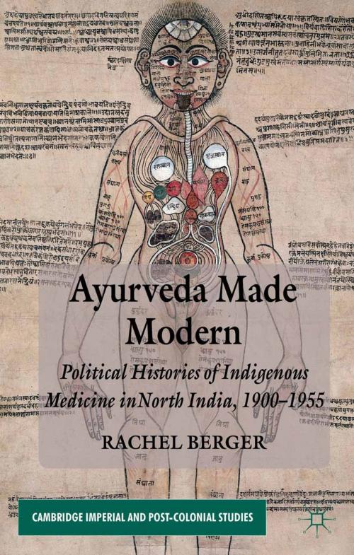 Cover of the book Ayurveda Made Modern by R. Berger, Palgrave Macmillan UK