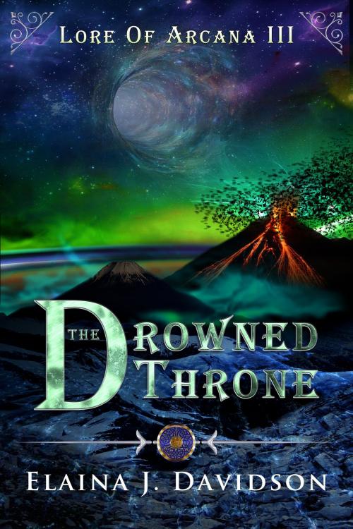 Cover of the book The Drowned Throne by Elaina J Davidson, Elaina J Davidson