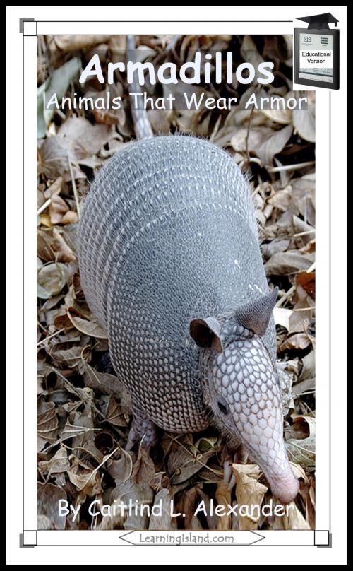 Cover of the book Armadillos: Animals That Wear Armor: Educational Version by Caitlind L. Alexander, LearningIsland.com