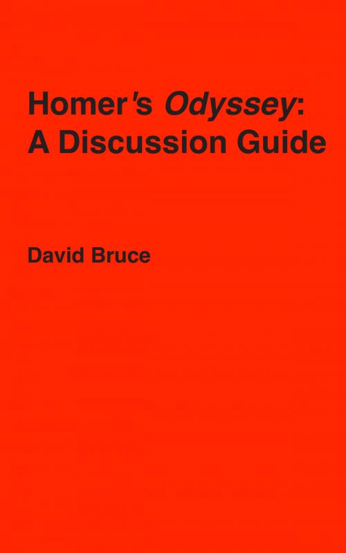 Cover of the book Homer's "Odyssey": A Discussion Guide by David Bruce, David Bruce