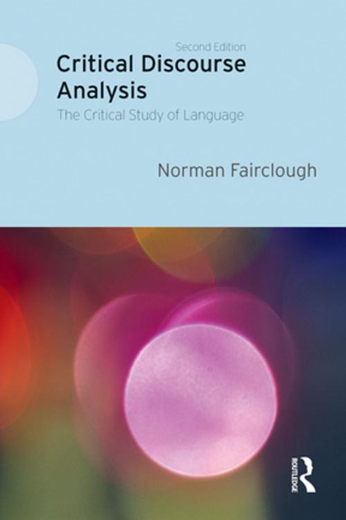 Cover of the book Critical Discourse Analysis by Norman Fairclough, Taylor and Francis
