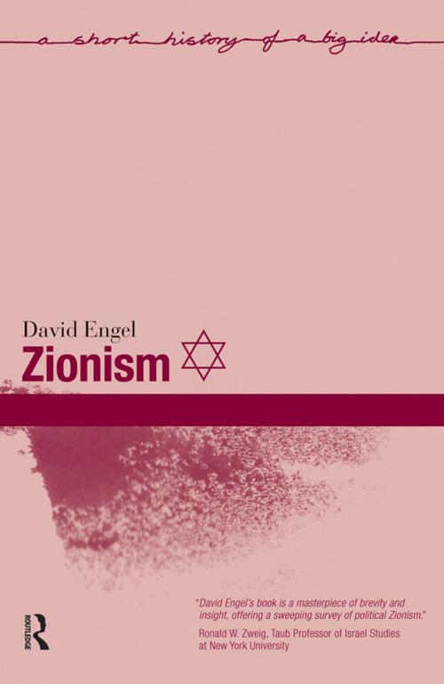 Cover of the book Zionism by David Engel, Taylor and Francis
