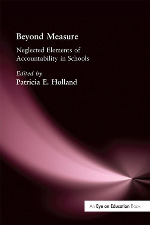 Cover of the book Beyond Measure by Patricia Holland, Taylor and Francis