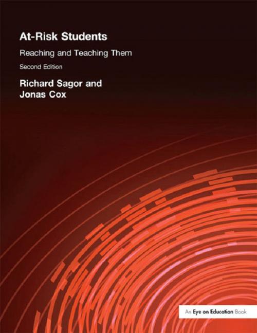 Cover of the book At Risk Students by Jonas Cox, Richard Sagor, Taylor and Francis
