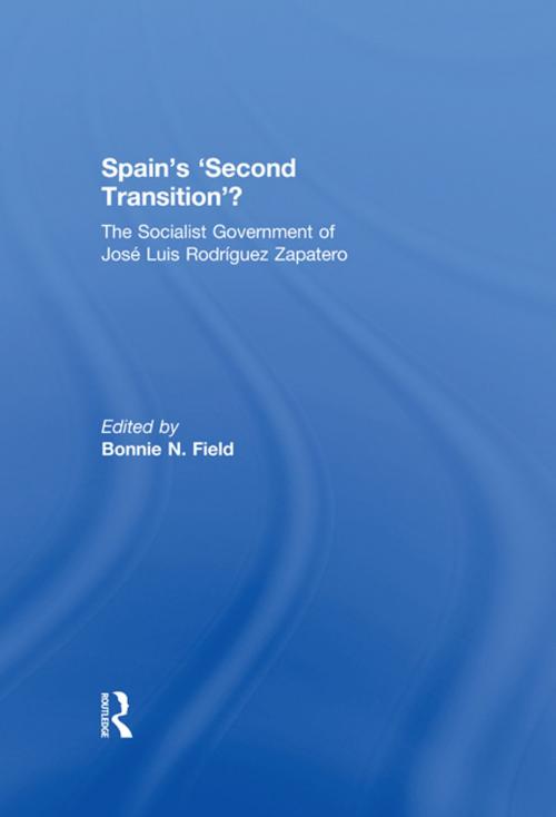 Cover of the book Spain's 'Second Transition'? by , Taylor and Francis