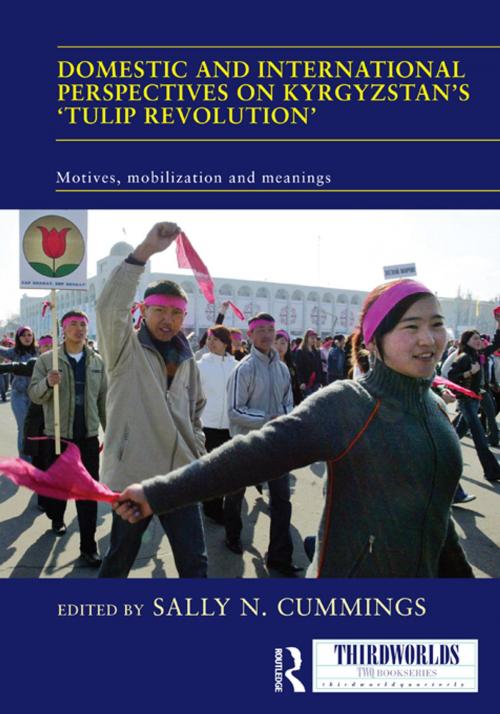 Cover of the book Domestic and International Perspectives on Kyrgyzstan’s ‘Tulip Revolution’ by , Taylor and Francis