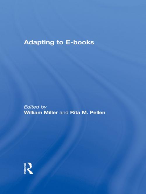 Cover of the book Adapting to E-Books by , Taylor and Francis