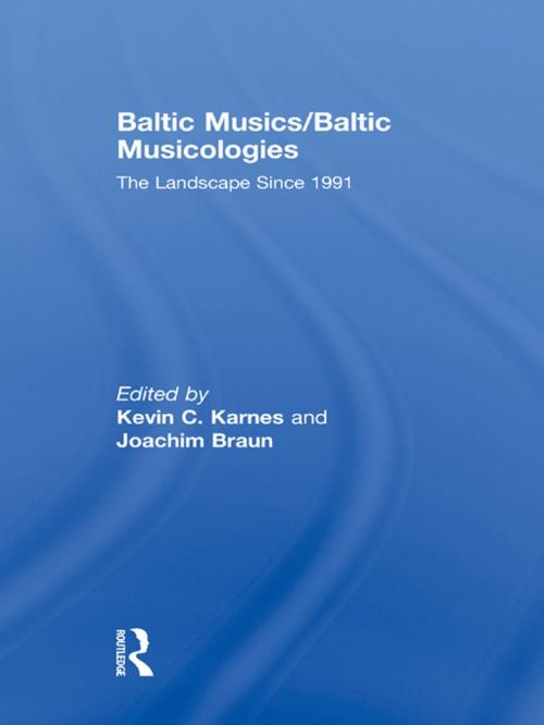 Cover of the book Baltic Musics/Baltic Musicologies by , Taylor and Francis