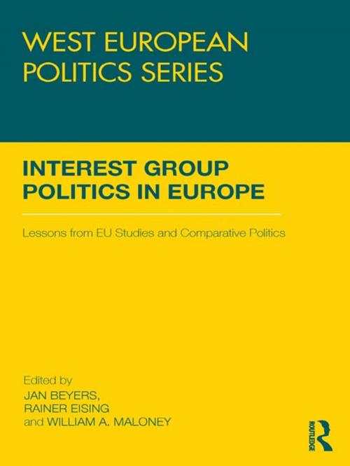 Cover of the book Interest Group Politics in Europe by , Taylor and Francis