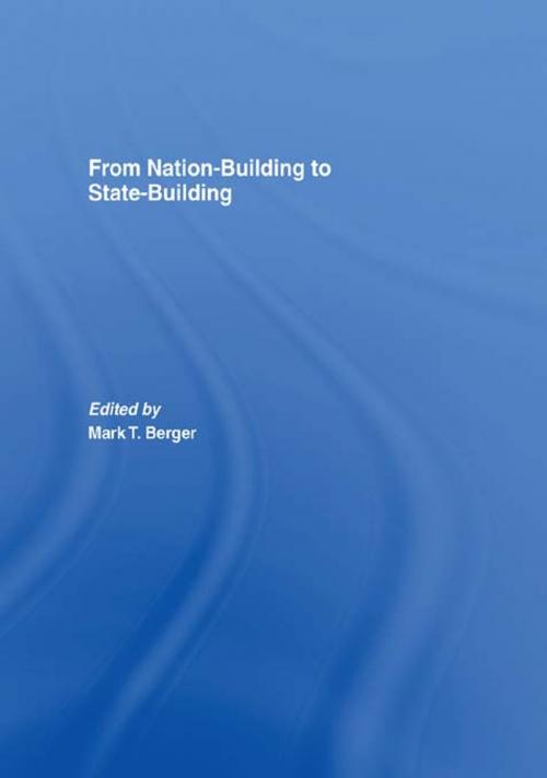 Cover of the book From Nation-Building to State-Building by , Taylor and Francis