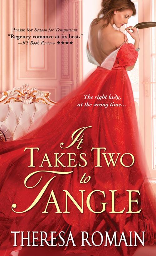 Cover of the book It Takes Two to Tangle by Theresa Romain, Sourcebooks
