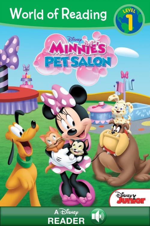 Cover of the book World of Reading Minnie: Minnie's Pet Salon by Bill Scollon, Disney Book Group, Disney Book Group