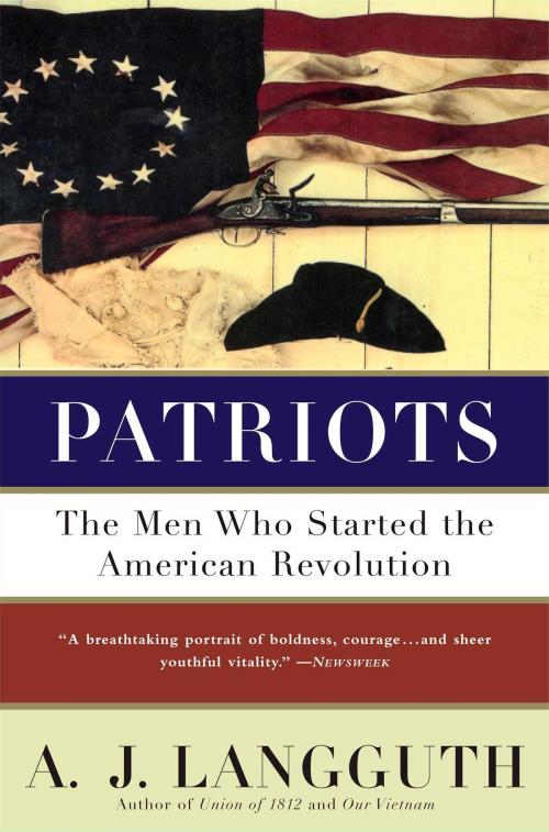 Cover of the book Patriots by A. J. Langguth, Simon & Schuster