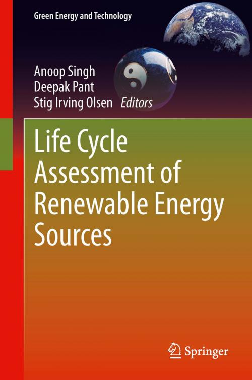Cover of the book Life Cycle Assessment of Renewable Energy Sources by , Springer London