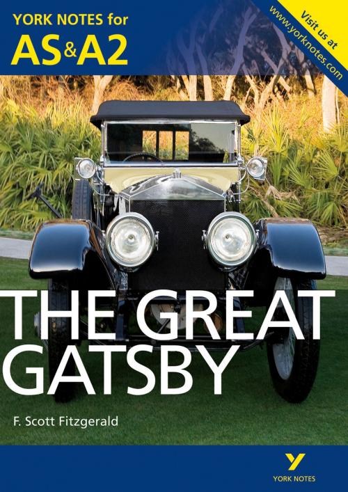 Cover of the book The Great Gatsby: York Notes for AS & A2 by Julian Cowley, Pearson Education Limited