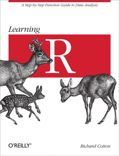Cover of the book Learning R by Richard Cotton, O'Reilly Media