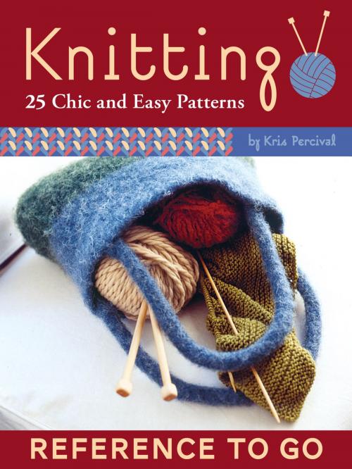 Cover of the book Knitting: Reference to Go by Kris Percival, Chronicle Books LLC